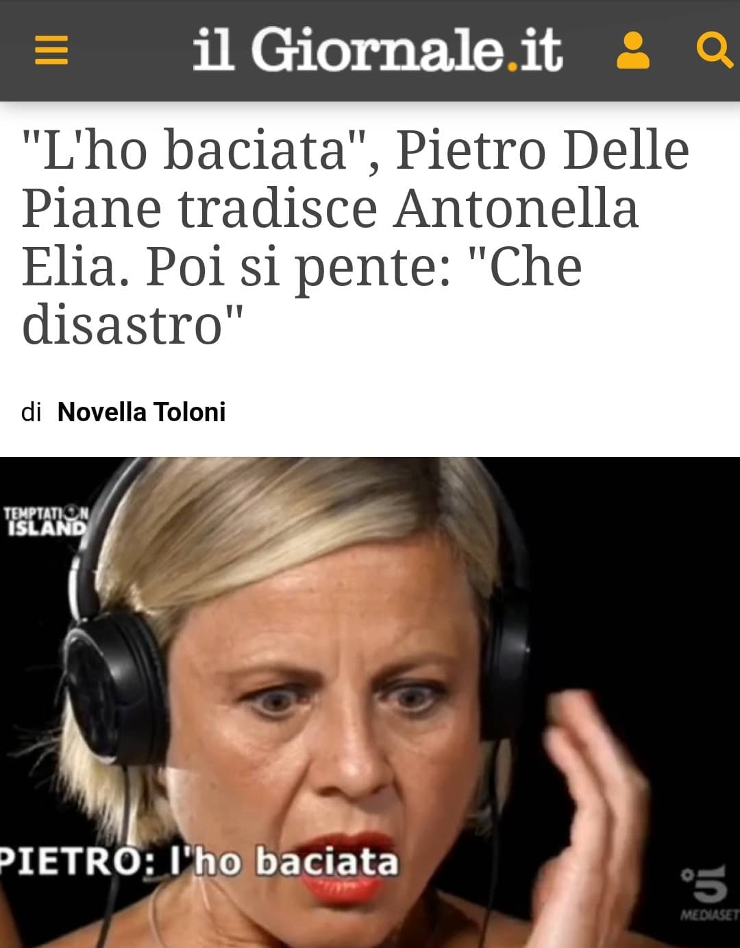 Il giornalismo di qualità :)