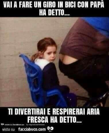 una povera bambina 