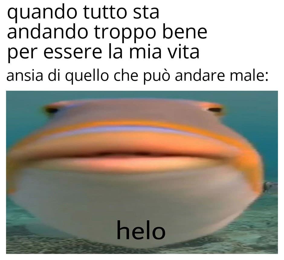 è il segnale che c'è qualcosa che mi puzza