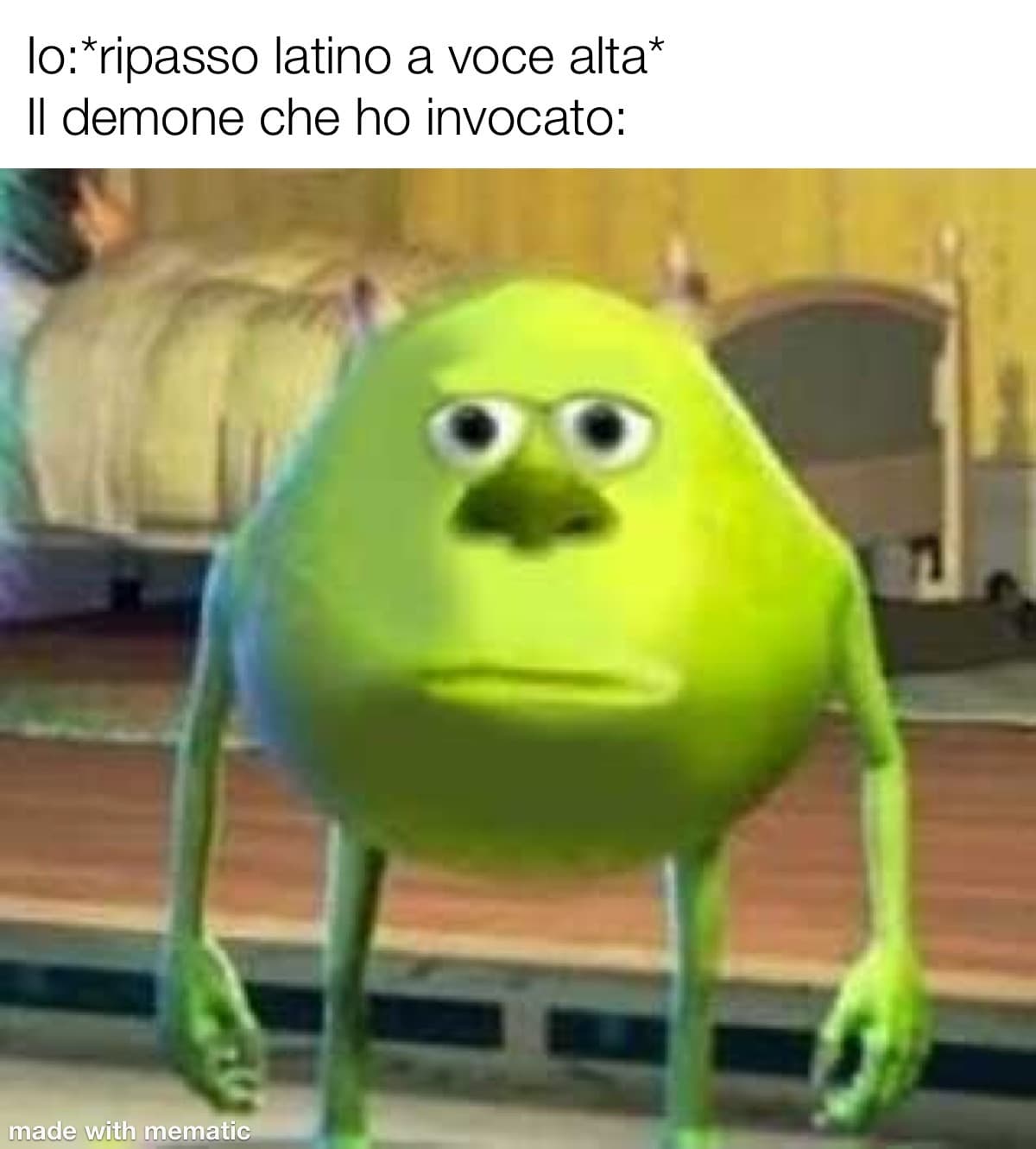 Se non si fosse capito il meme di mike è il mio preferito, ne ho fatti tipo un milione