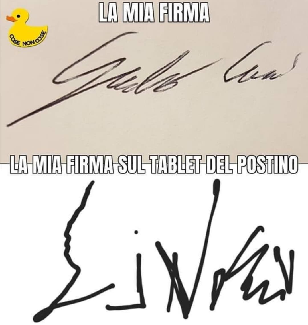 Sempre così. Stessa cosa quando scrivo. Se è una cosa che devo tenere per me viene tutto ordinato e pulito, se è per un'altra persona sembra scritta col culo ?