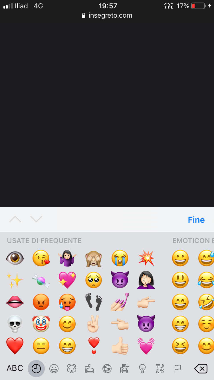 “le prime emoji dicono chi sei”