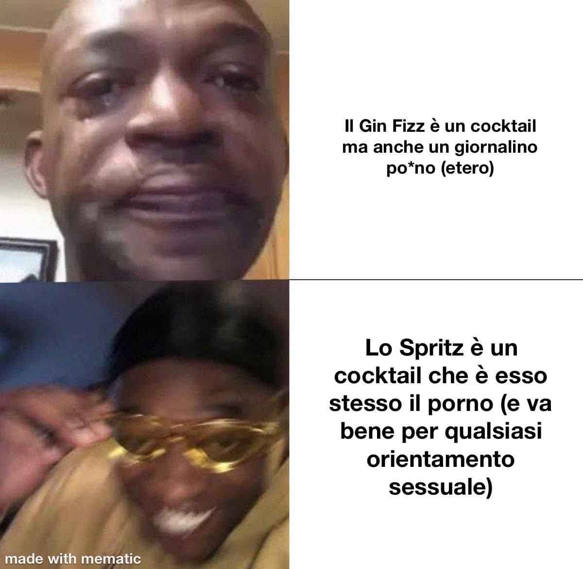 Sono passate le 23:00 quindi direi che si può parlare di argomenti hottt :3 non lasciatevi ingannare dal disceiminatore Gin Fizz, fidatevi del colorato Spritz 