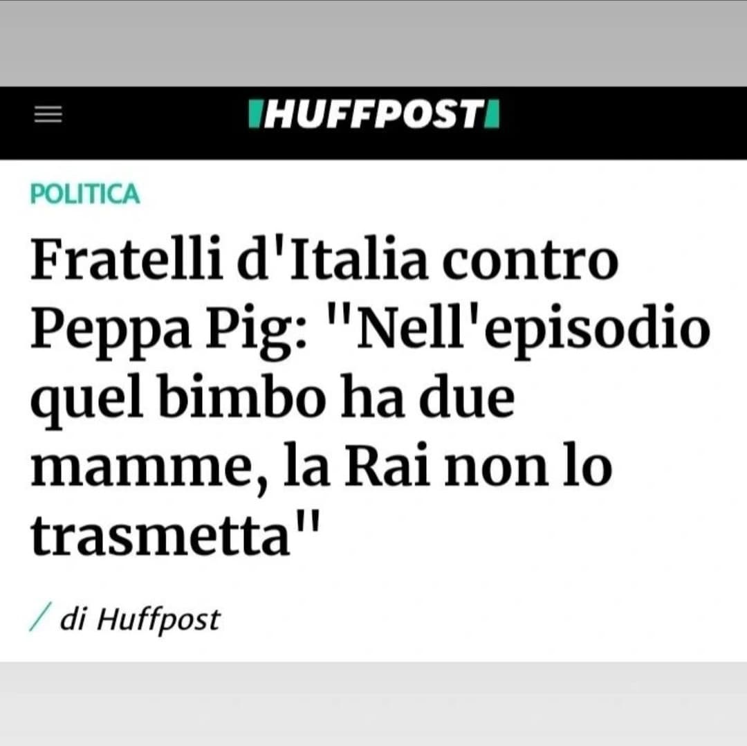 Sempre più patetici