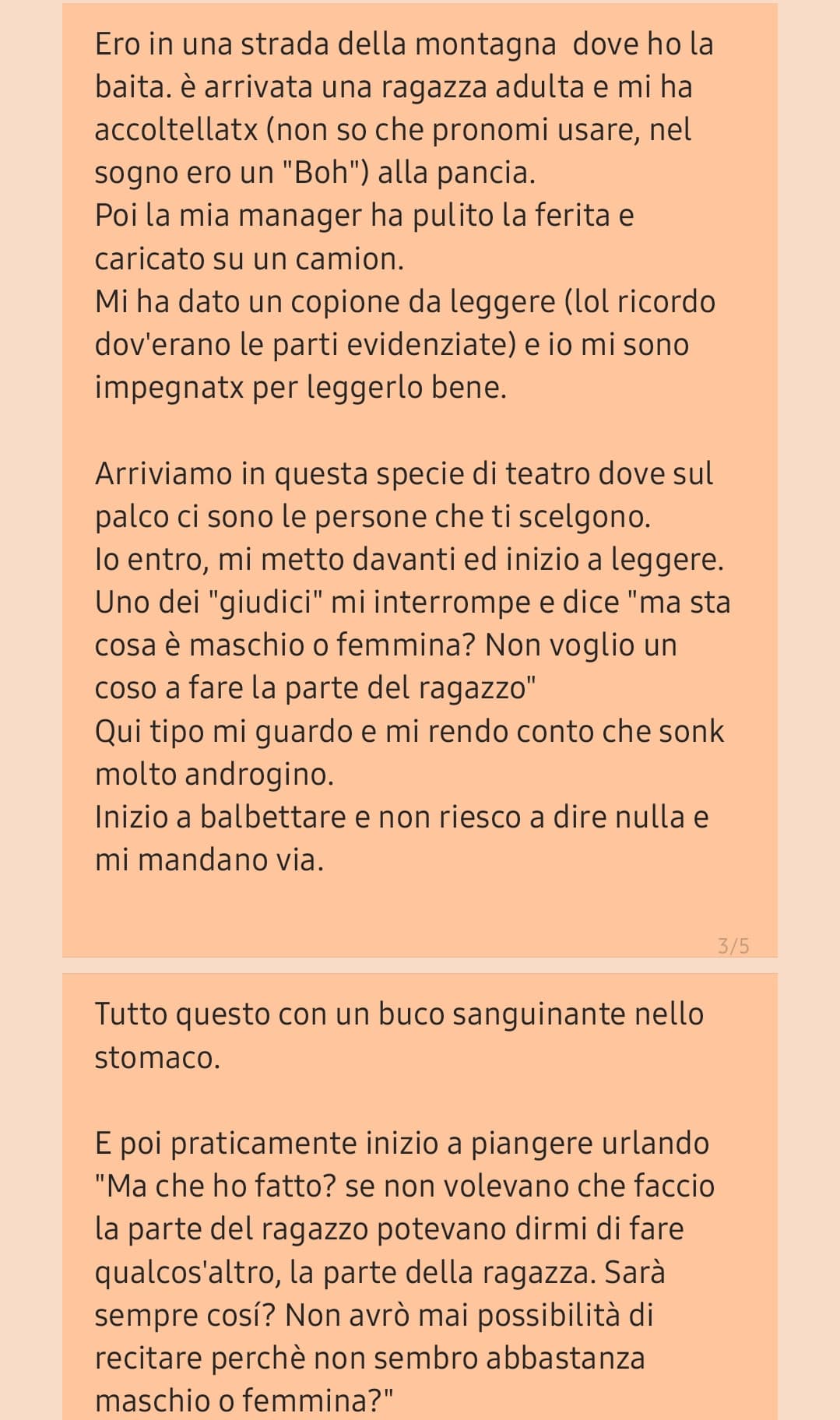 Come racchiudere tutte le mie insicurezze lavorative in un sogno