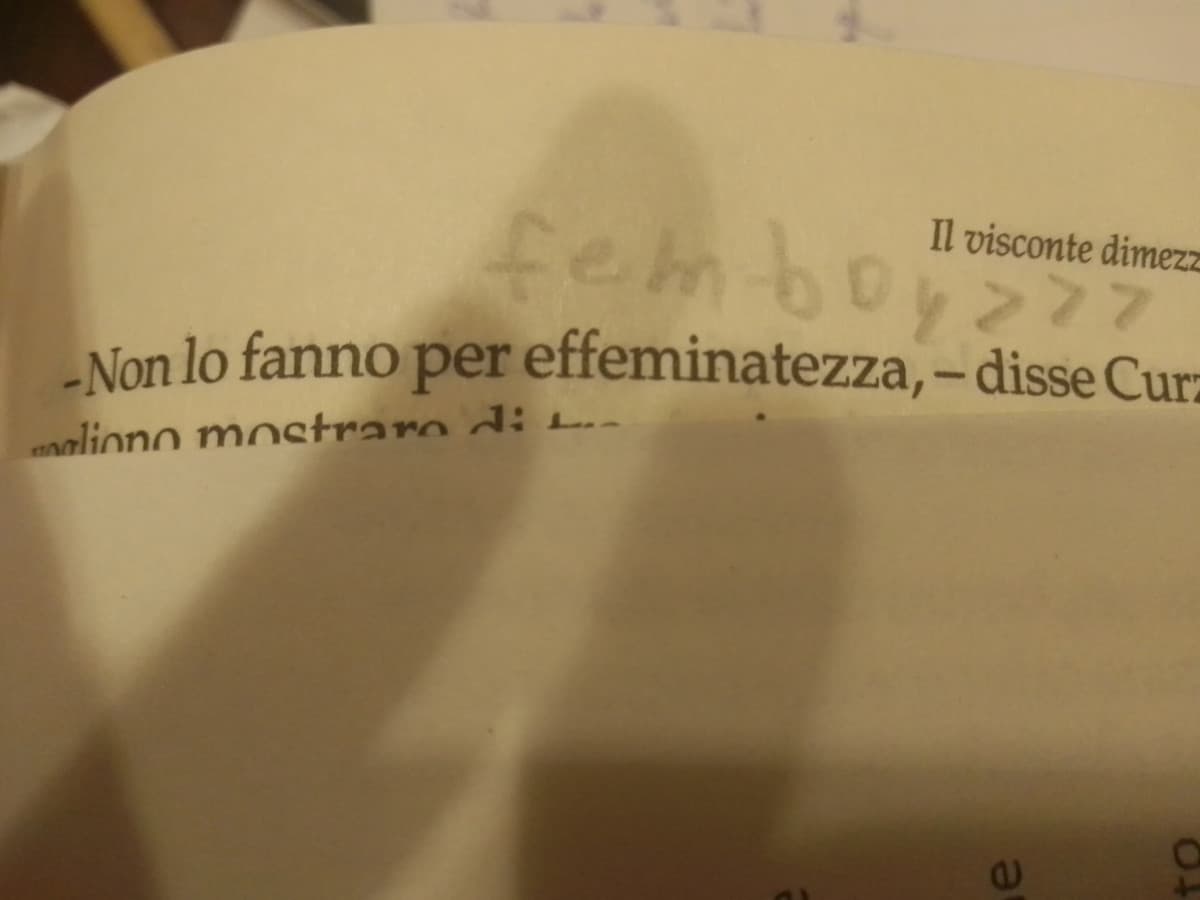 La prof: prendete appunti mentre leggete il libro