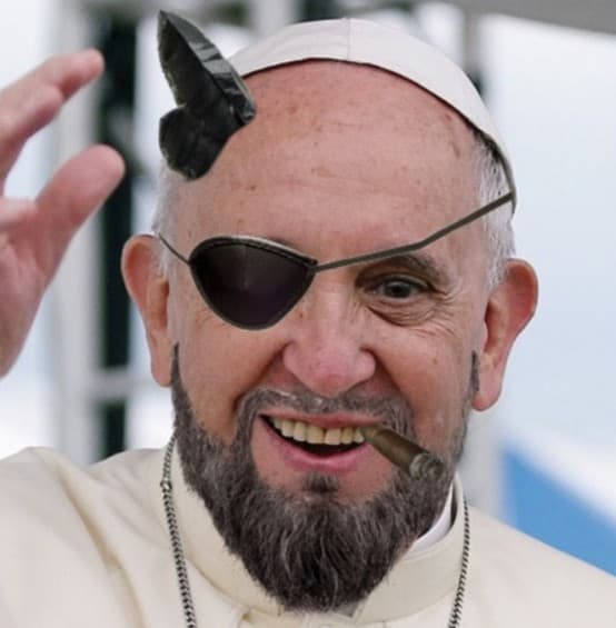 Confermata la presenza di papa Francesco nel nuovo film dei Pirati dei Caraibi 