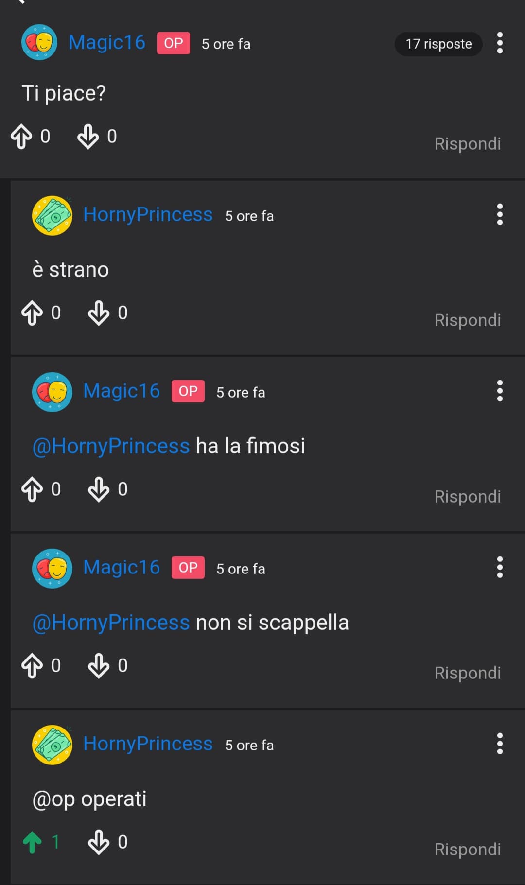 sto ridendo da quando l'ho letto