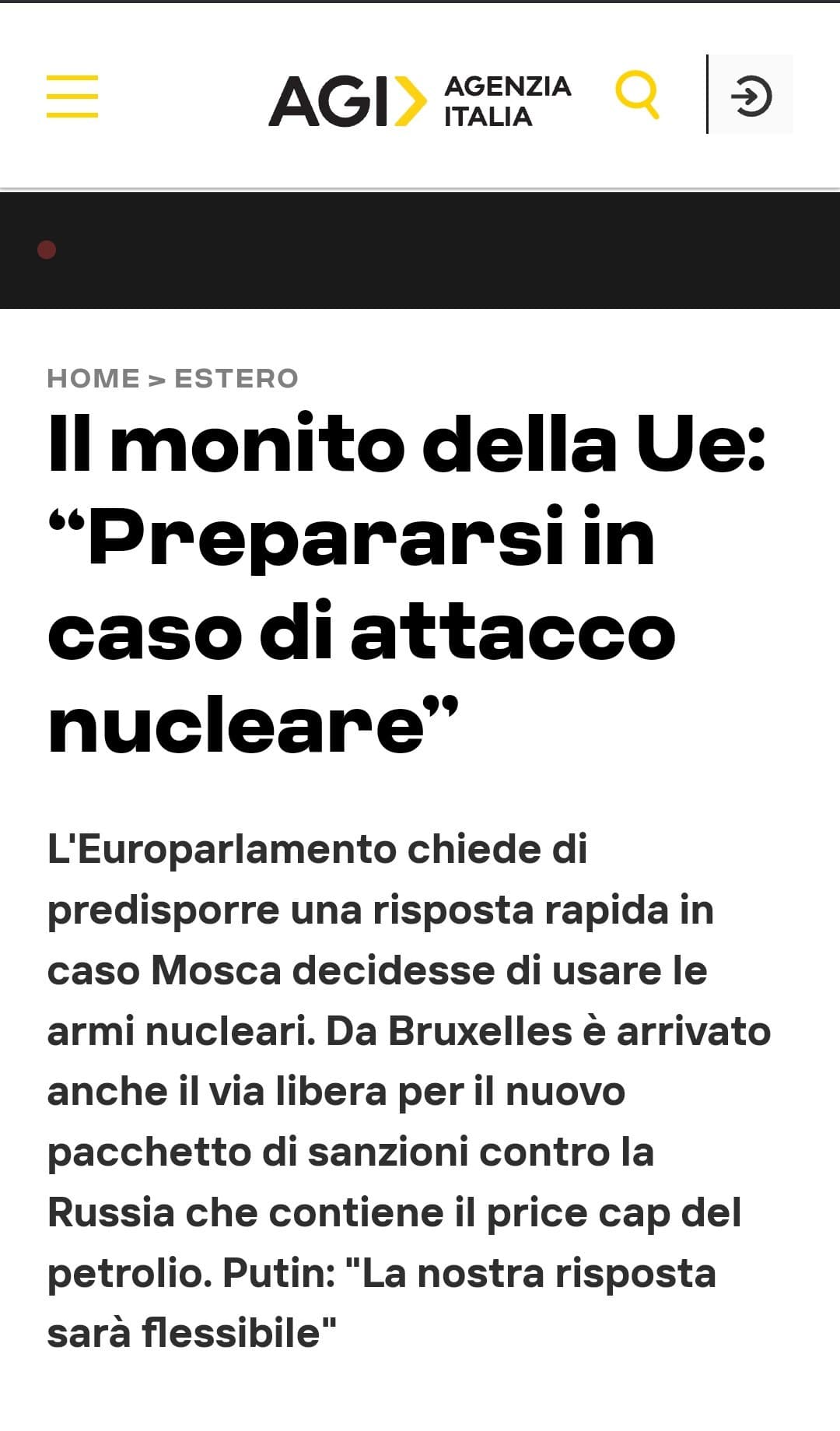 MORIREMO TUTTI