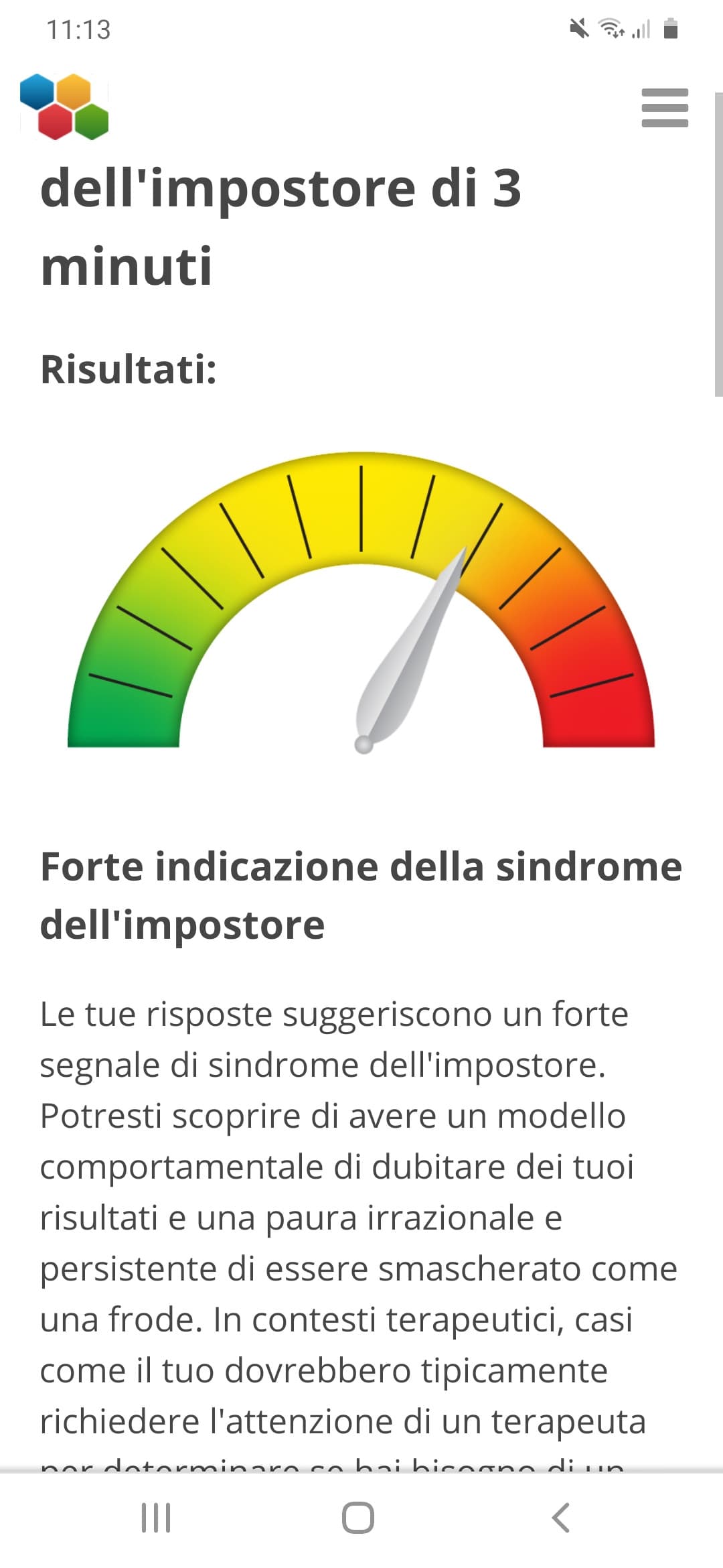 Terapeuta? Bah, questo test è sbagliato 