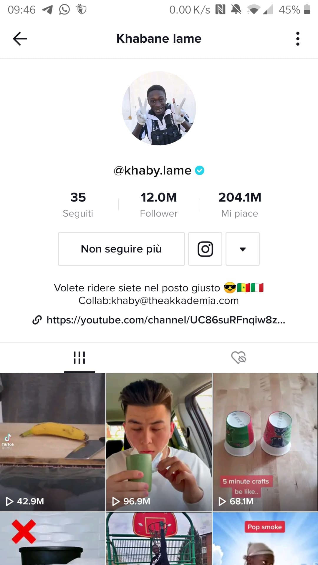 Boh non ho parole, questo ragazzo ha fatto 9 milioni in una settimana (veri e non comprati).WOW.