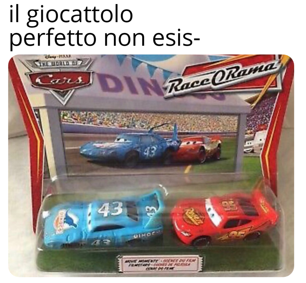 non me l'hanno mai comprato