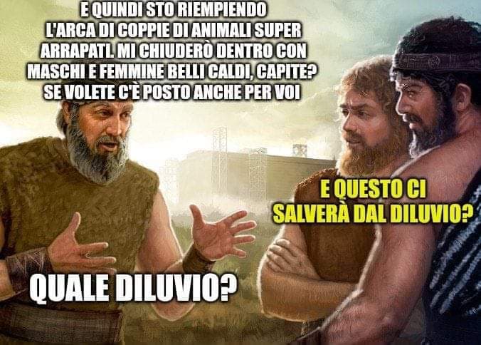 Dio chi ? No scusa, sono Ateo.