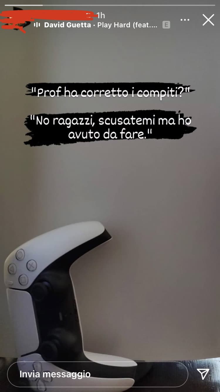 intanto la mia prof di scienze e matematica: