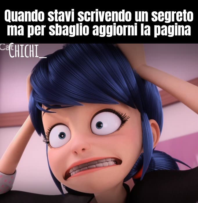 Riguardando Miraculous sto trovando un sacco di tamplate per meme simili. 