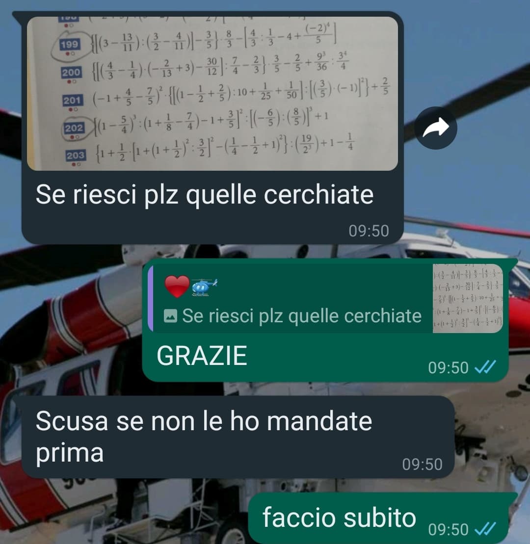 ah sì, un frocetto che neanche ha iniziato il primo liceo che aiuta con le espressioni il migliore amico che deve iniziare il secondo anno. però mi piacciono le espressioni 