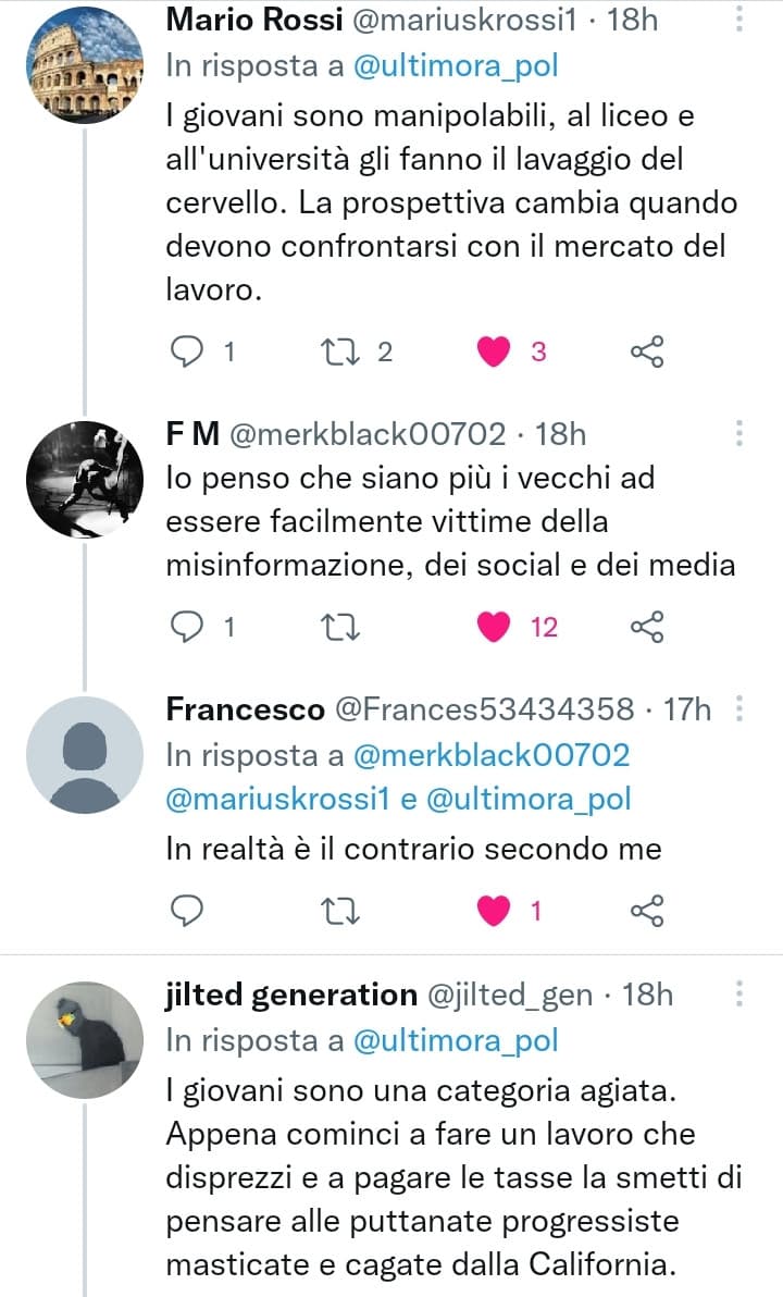 Un singolare misto di ignoranza e verità allo stesso tempo