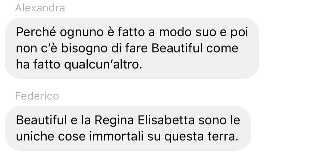 Quando trovi queste chicche sul gruppo dell’università.