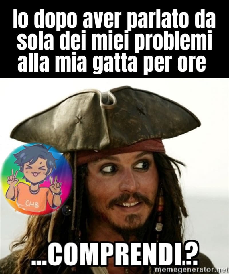 "È da troppo che non faccio meme, vediamo se mi ricordo come si fa"