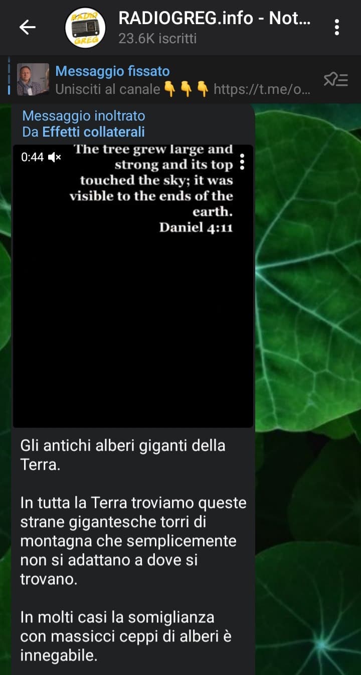 Ahahahah in un gruppo complotto ho trovato questo. Vi lascio il video sotto 