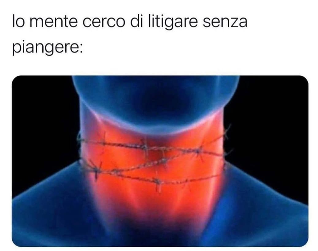 Quando sei na sensibile pappamolla 