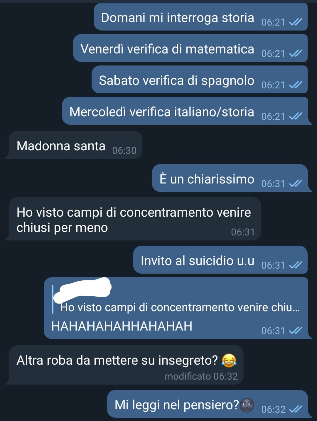 Ahhh il buongiorno si vede dal mattino