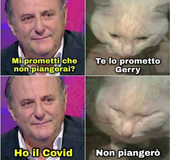 E io piango