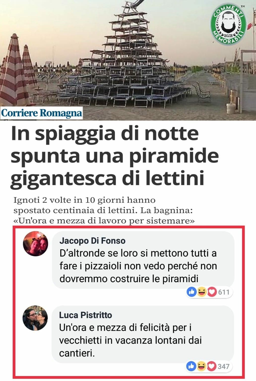 I cantieri per gli anziani??