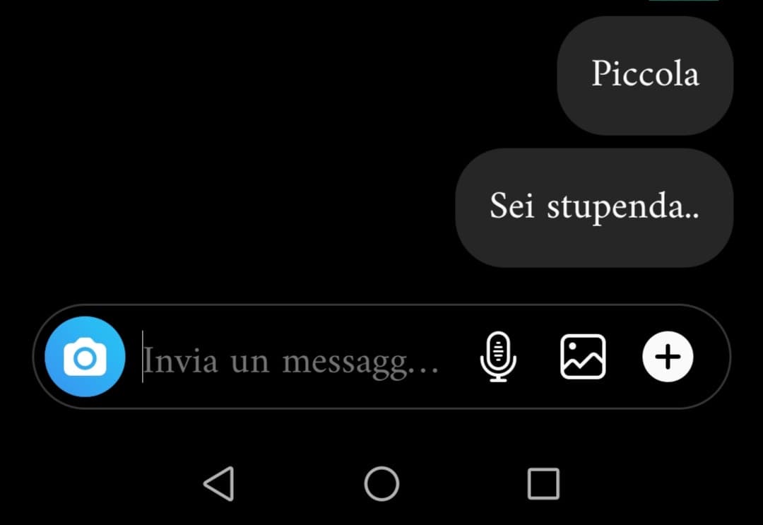 Sinceramente..sono l'unico che scrive alla propria ragazza cose del genere?..