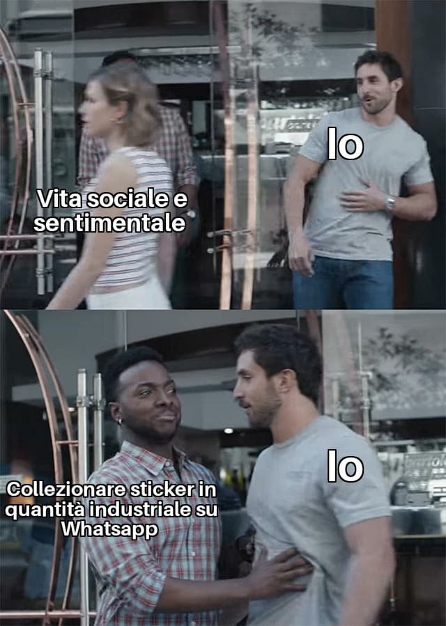 Quando stai messo male,ma male male male 