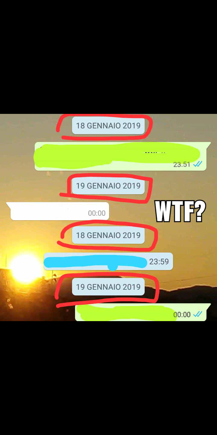 Quando rileggi una chat... ? 