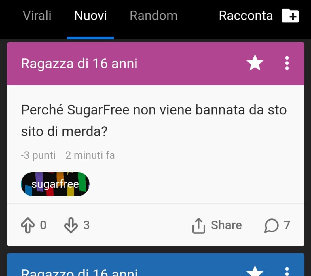 Chiunque ti sia smettila ti prego 