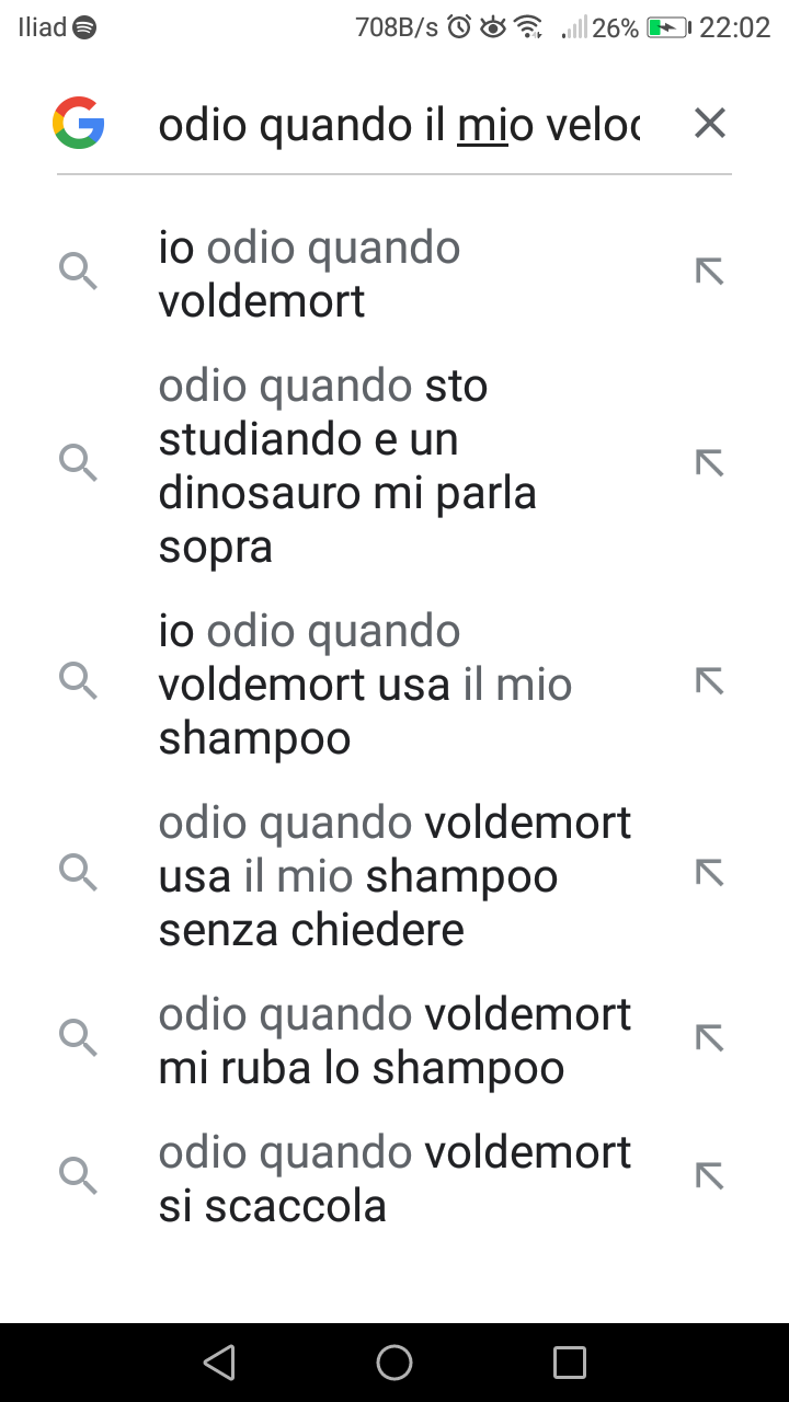 Odio quando