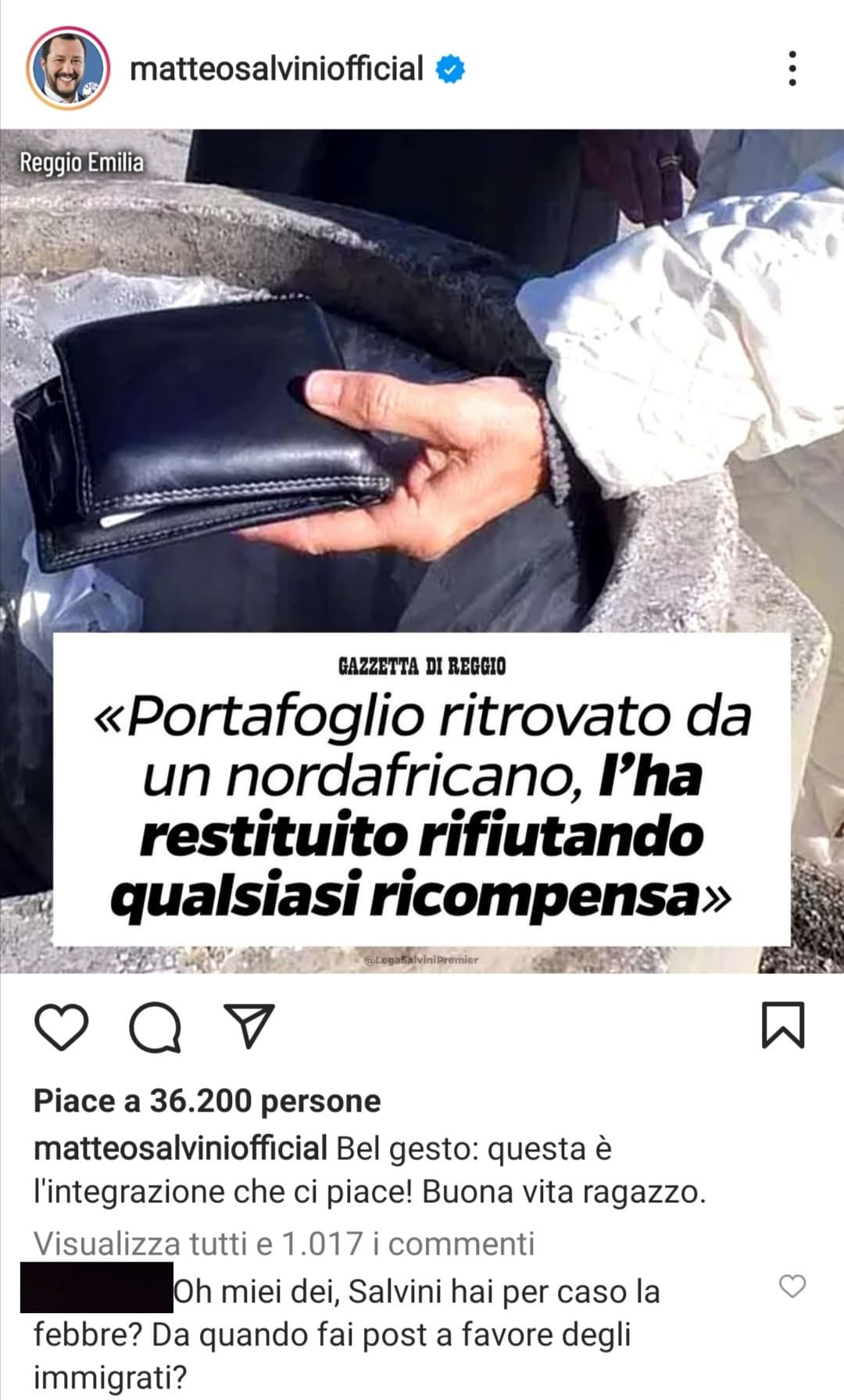 Non ho saputo resistere dal fare fare questo commento ih ih