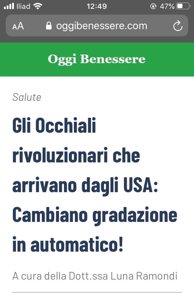 Cosi finalmente potró vedermi il fagiolo che tengo tra le gambe e in contemporanea vedere le tipe spogliarsi in bagno a 2 km di distanza 