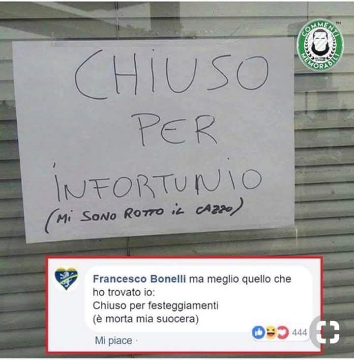 Non fa una piega