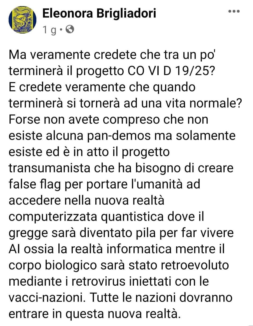 Sì okay sta delirando ma raga che figata come trama... cioè ci sta, un film dispotico di tutto rispetto.