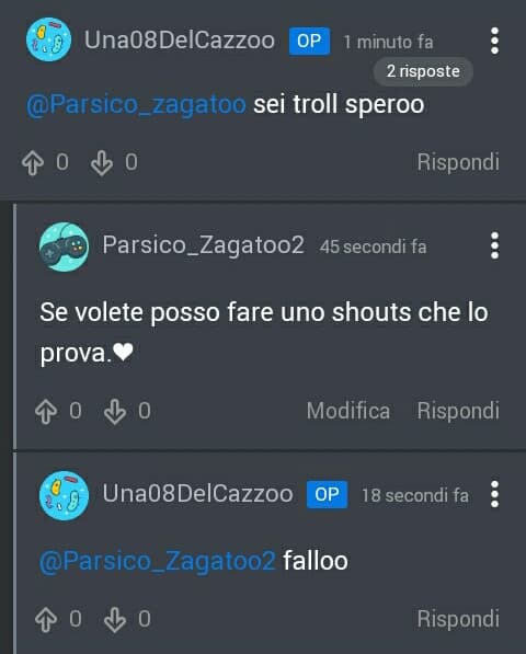 Io non prendo in giro nessuno BRI.