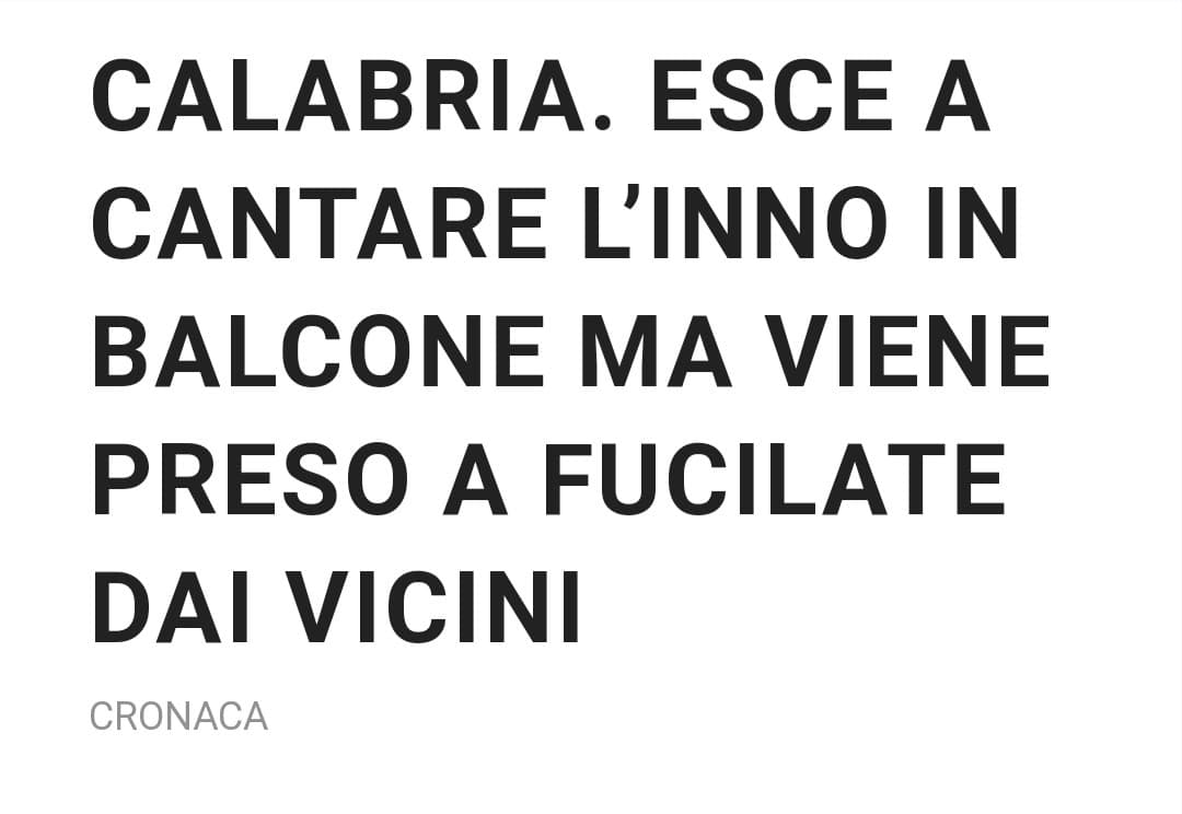 Andrà tutto bene...