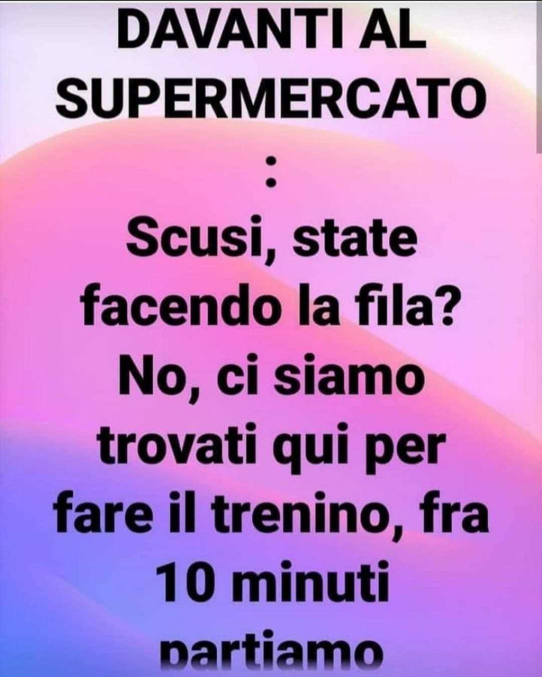 Sto ridendo anche se in realtà non fa ridere?