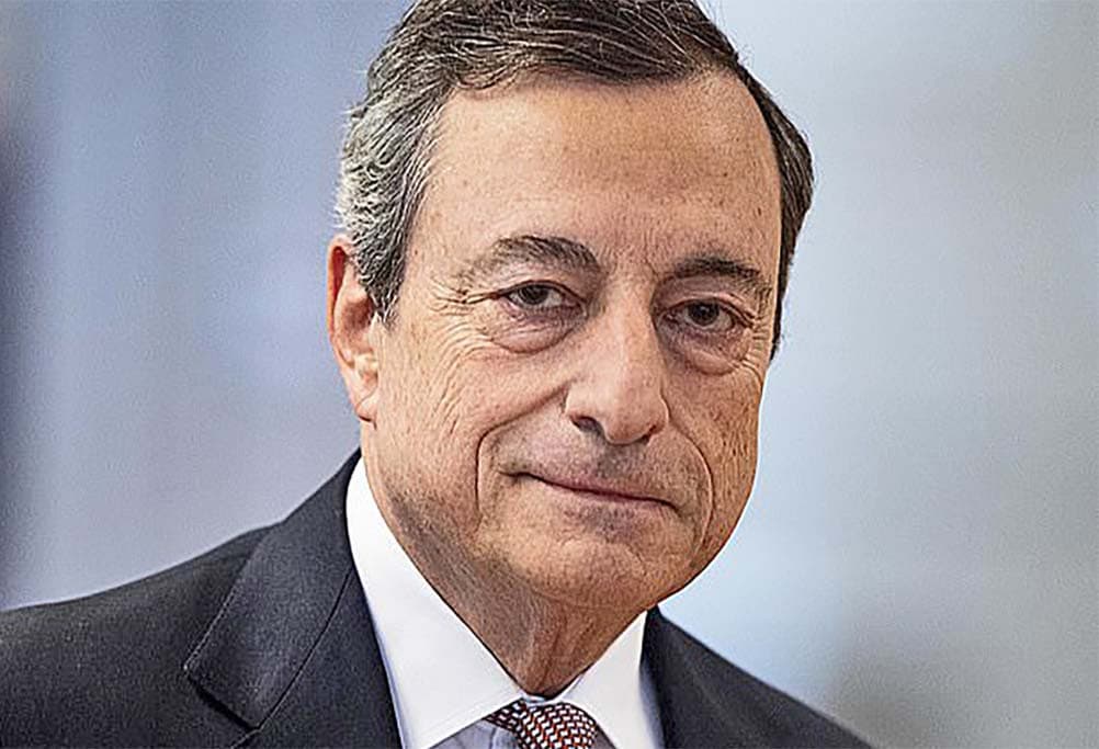 Mario Draghi il nuovo presidente del consiglio. Quest'uomo è un economista Della banca centrale europea. La possibilità del Mese si fa ancora più concreta (poveri noi)