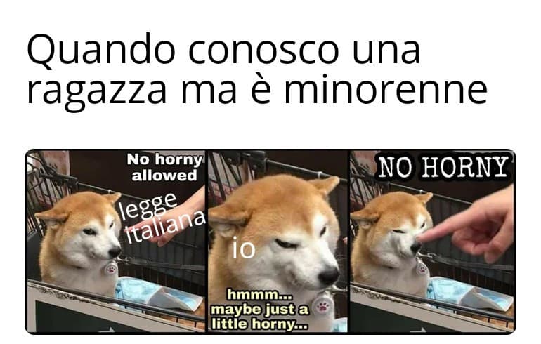 Non è giusto, smettetela di essere minorenni