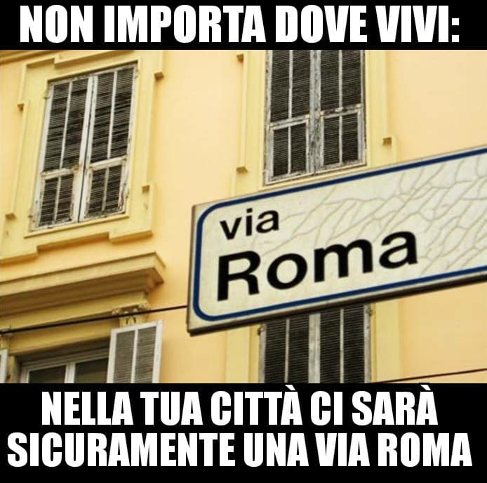 Questo vale per l'italia, il meme l'ho fatto io ma esisteva già. Vabbè.