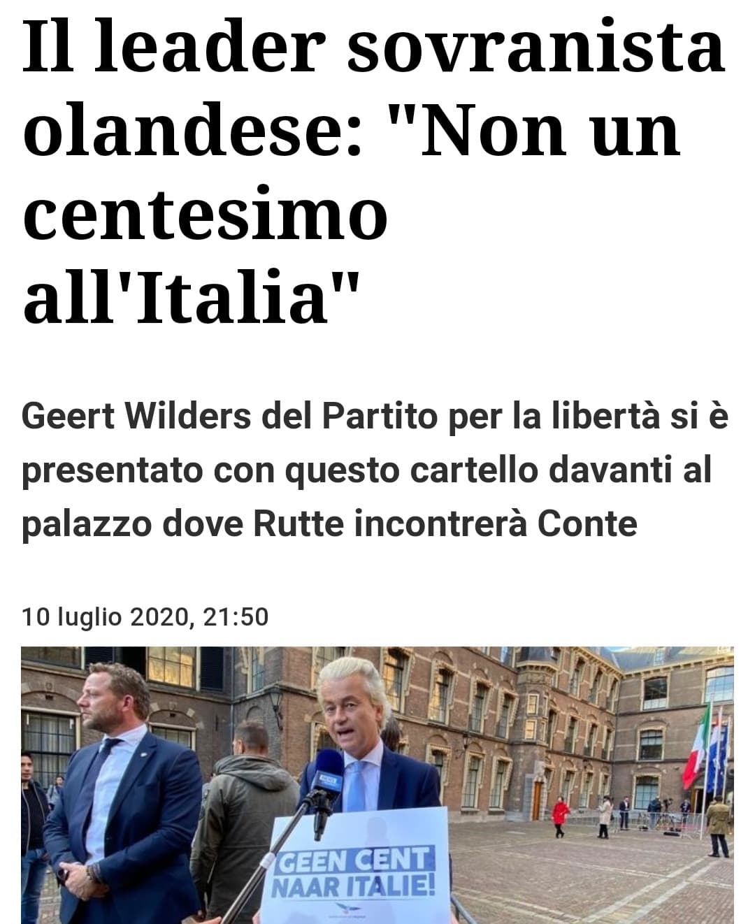 I nostri fratelli europei ???