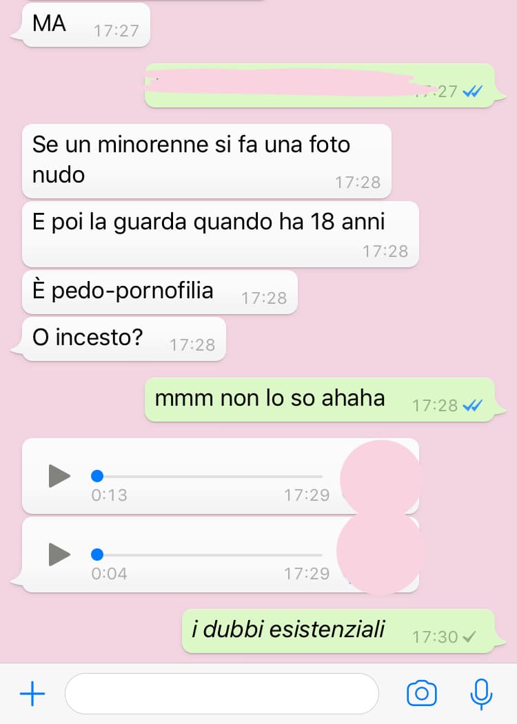 dubbi esistenziali, MOLTO IMPORTANTI MI DICONO, ahahah