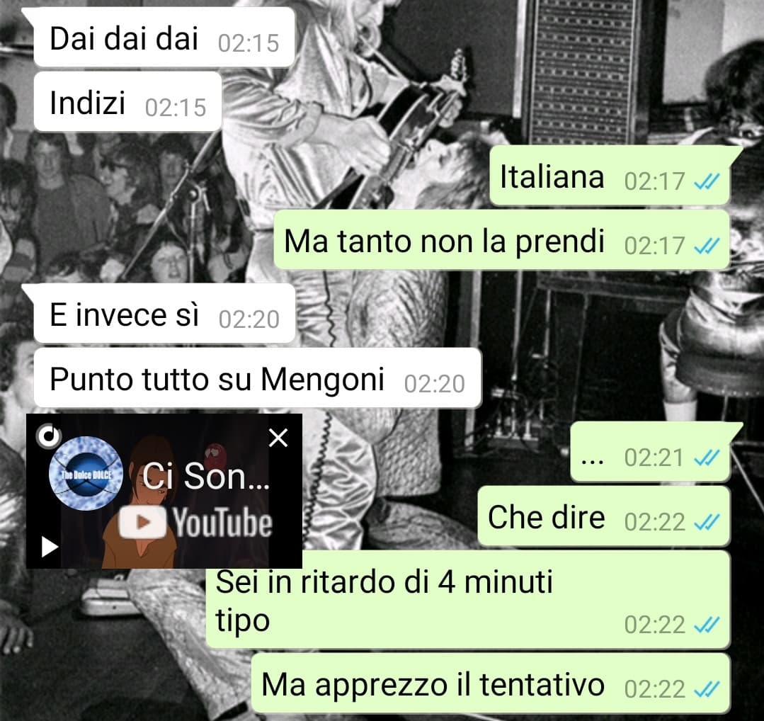 Ci prova ancora, sempre nei momenti più wtf 