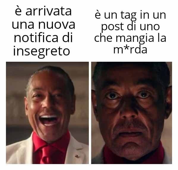 Nessuno in sto buco mi caga mai però i tag sullo schifo ci devono essere sempre eh