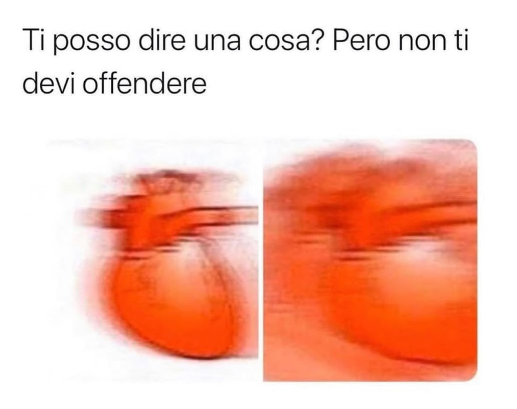 Però puntualmente mi offendo 