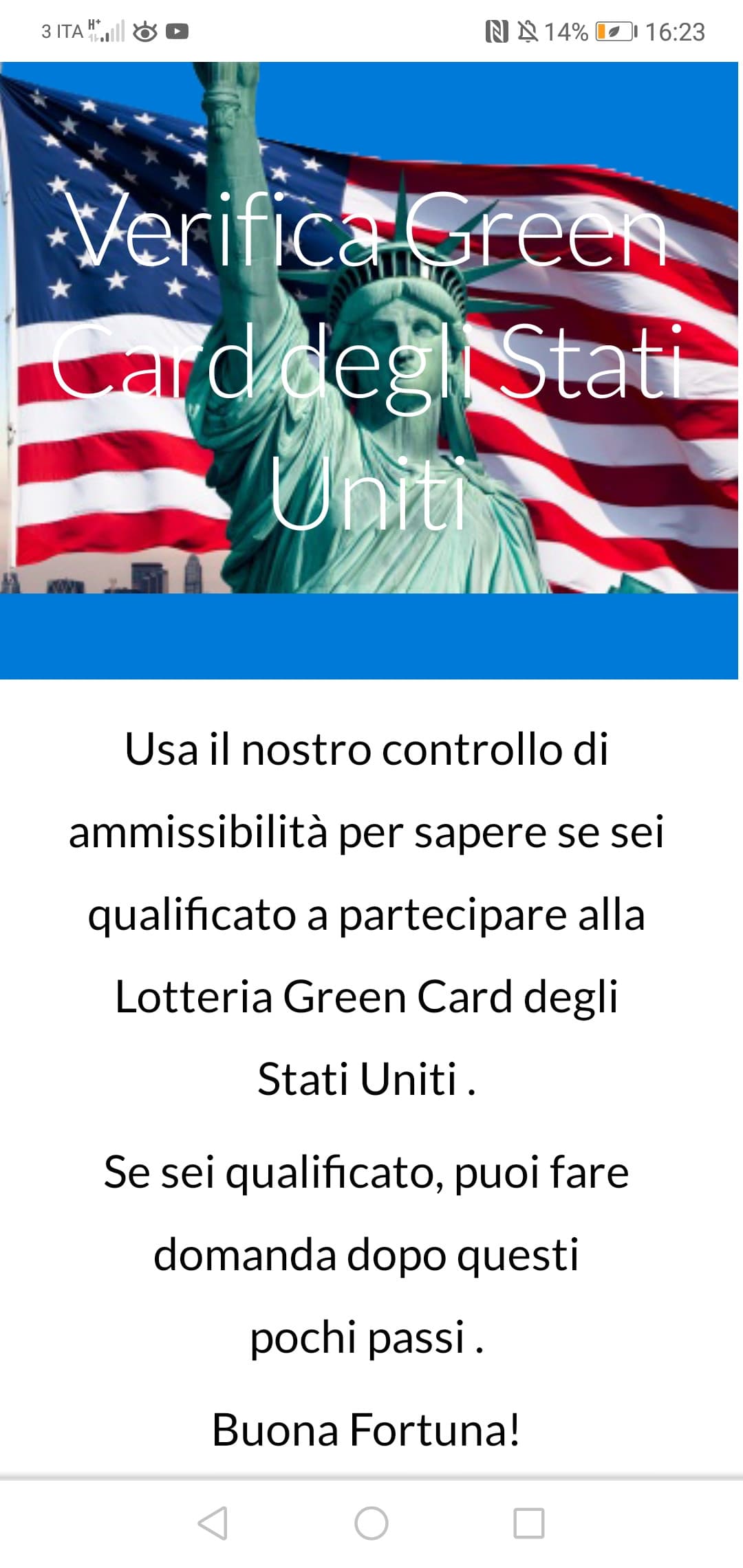 No vabbè ma davvero?! C'è chi sputa sangue per averla, chi partecipa a stupidi reality show e adesso fanno la lotteria??!?! 