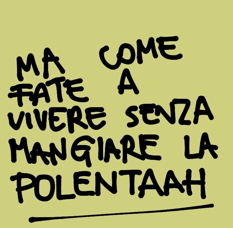 È una domanda seria. Rispondete voi del sud.